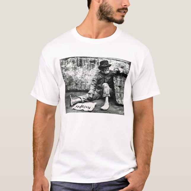 Cigarr-avsluta säljare, c, 1865 (b-/wfotoet) tee (Framsida)