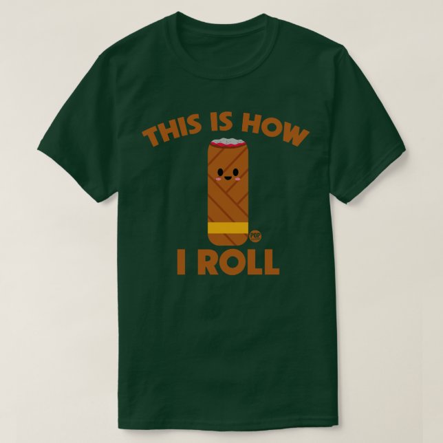 cigarr t shirt (Design framsida)