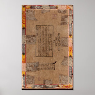 cigarren boxas insida poster