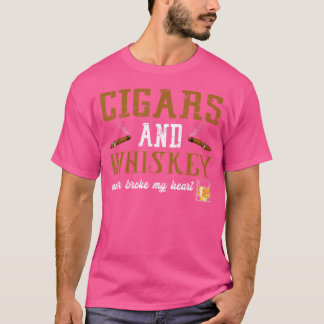 Cigarrer Whiskey Ödelaid Min Hjärta Cigarrer T Shirt