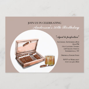 Cigarretter och Brandy Inbjudningar