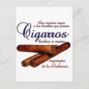 Cigarros - Cirars Vykort