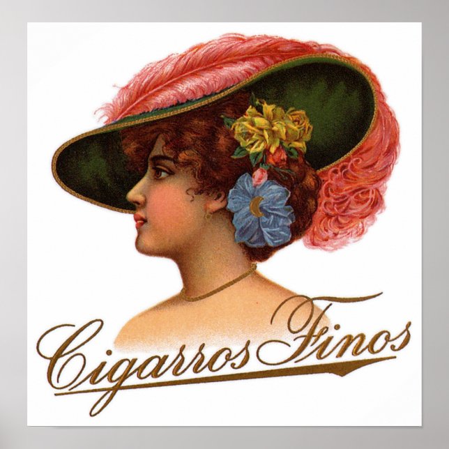 Cigarros Finos Poster (Framsidan)