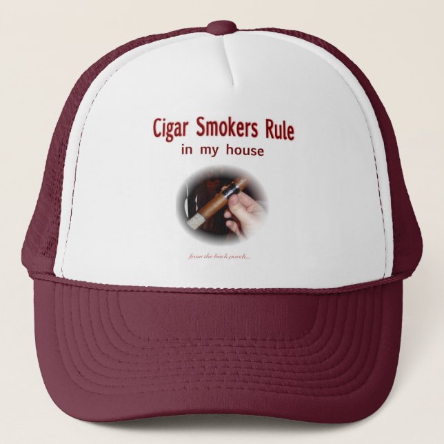 Cigarrrökare Keps (Framsida)