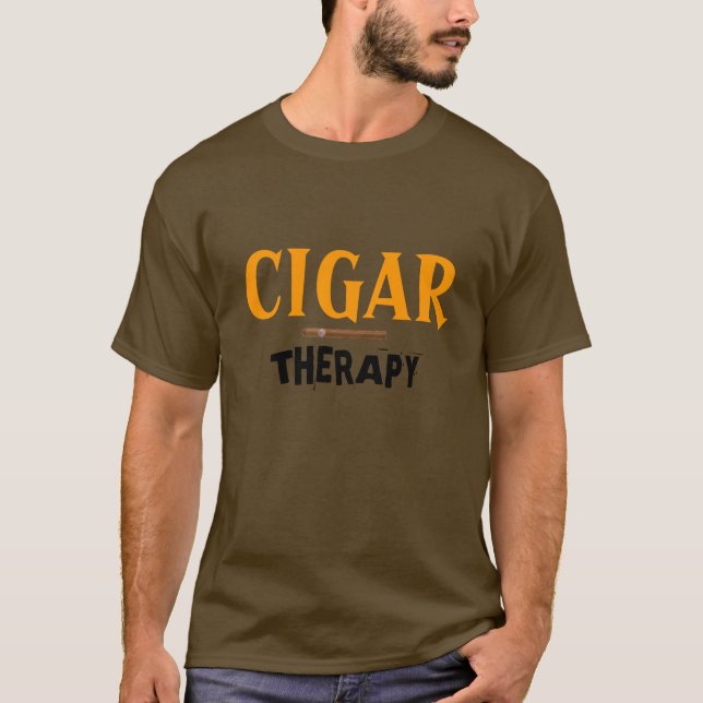 CIGARRterapi Tee Shirt (Framsida)