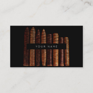 Cigars Habana Cuban Black Vip Visitkort