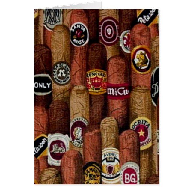 Cigars Hälsningskort (Framsidan)