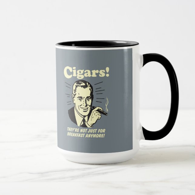 Cigars: Inte bara frukost längre Mugg (Höger)
