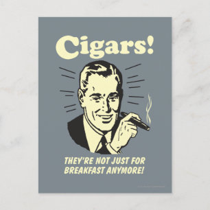 Cigars: Inte bara frukost längre Vykort