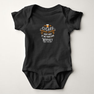 Cigars löser de flesta av mina problem whisky t shirt