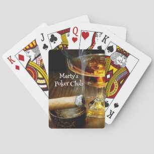 Cigars Poker Cocktails Games Casinokort