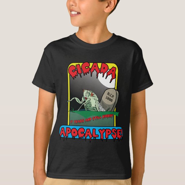Cikadaapokalyps Tee (Framsida)