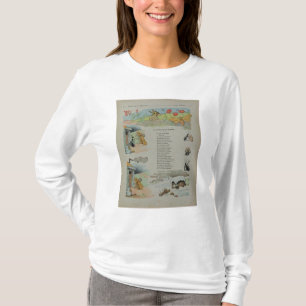 Cikadan och myran från fablarna tee shirt