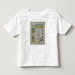 Cikadan och myran från fablarna tee shirt