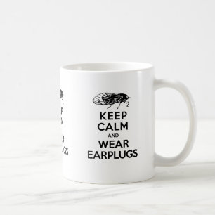 CIKADOR är här! Lugna behålla och bäraEarplugs Kaffemugg