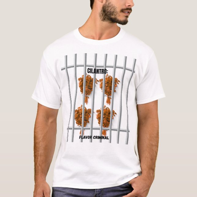 Cilantro: Flavor Criminal - LUNT Anti-Cilantro T Shirt (Framsida)