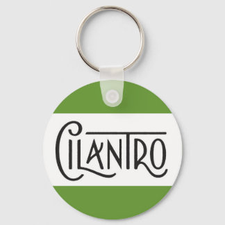 CILANTRO SPICES ORD COOKING TASTY KEYCHAIN NYCKELRING