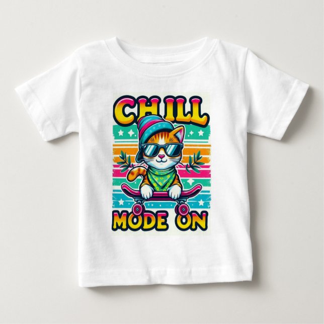 Cill Cat T Shirt (Framsida)