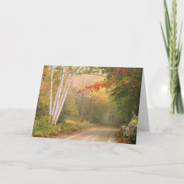 Cilley Backe Road 2 Greeting Card Kort
