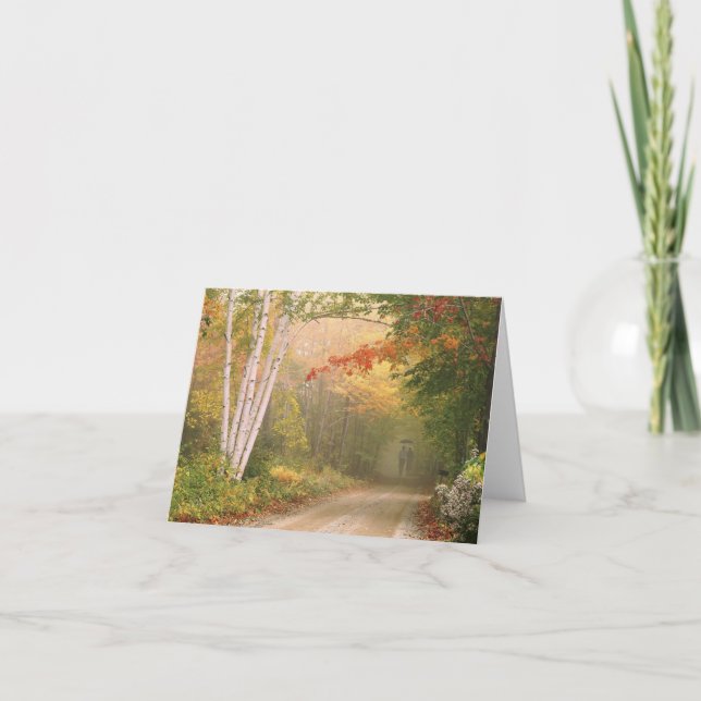 Cilley Backe Road 2 Note Card Kort (Framsida)