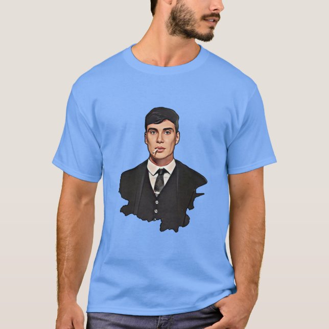 Cillian Murphy Porträtt T Shirt (Framsida)