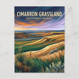 Cimarron National Grassland USA Vykort