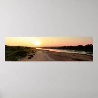 Cimarron River Sunset, juni 2012 - II Poster