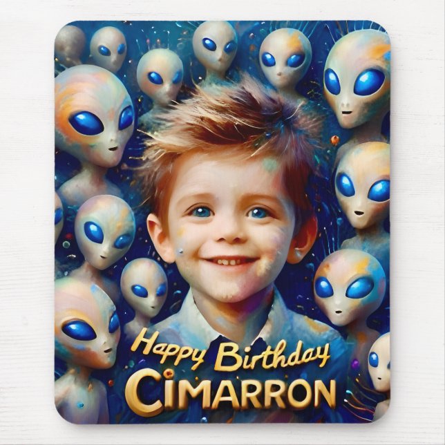 CIMARRON ~ Utomjordingar ~ Mousepad Musmatta (Framsidan)