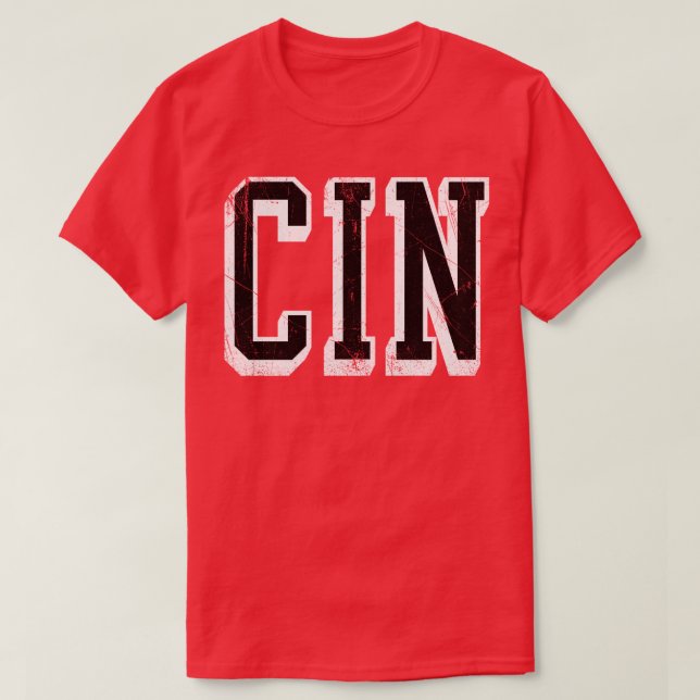 CIN-block abv 3 T Shirt (Design framsida)