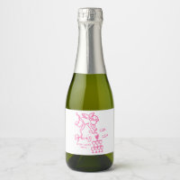 Cin Cin Cherub Handritad Cupid-ikon Bröllopsdusch