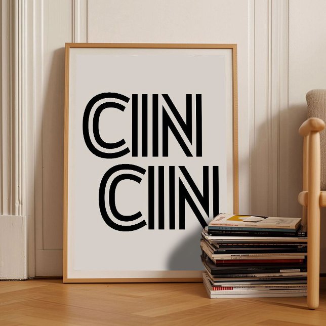 Cin Cin Print Cheers Poster Cheers Print Kitchen (Skapare uppladdad)