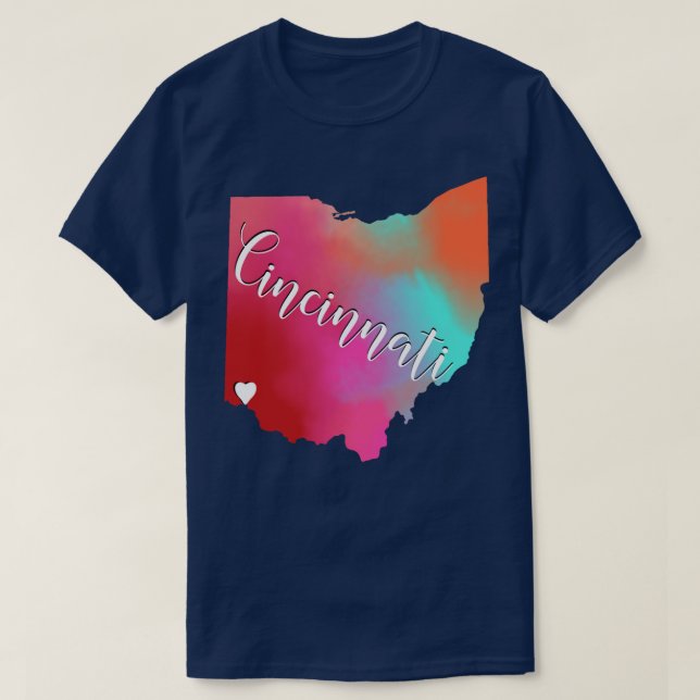Cincinnati 13 t shirt (Design framsida)