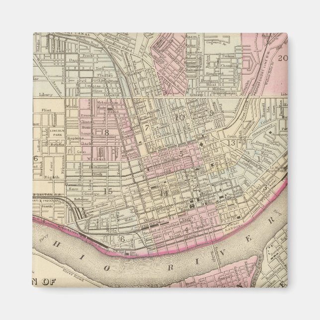 Cincinnati 2 magnet (Framsidan)