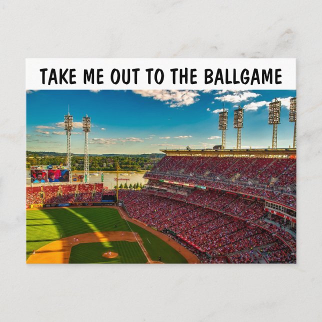CINCINNATI BALL PARK STADION KORT (Framsida)
