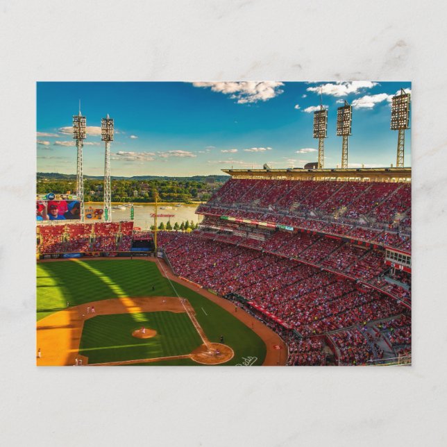 CINCINNATI BALL PARK STADION KORT (Framsida)