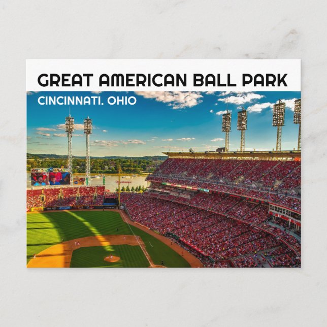 CINCINNATI BALL PARK STADIUM VYKORT (Framsida)