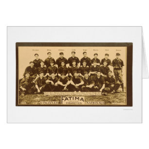 Cincinnati  Baseball 1913 Hälsningskort