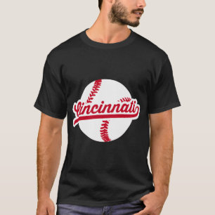 Cincinnati Baseball Ohio Pride Kärlek City Red T Shirt