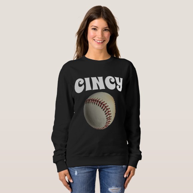 Cincinnati Baseball T-shirts Tröja (Hel framsida)