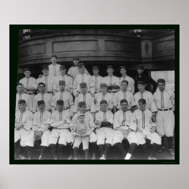 Cincinnati  Baseball Team 1910 Poster (Framsidan)
