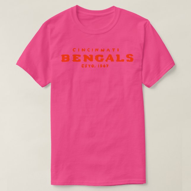 Cincinnati Bengaaaaals T Shirt (Design framsida)