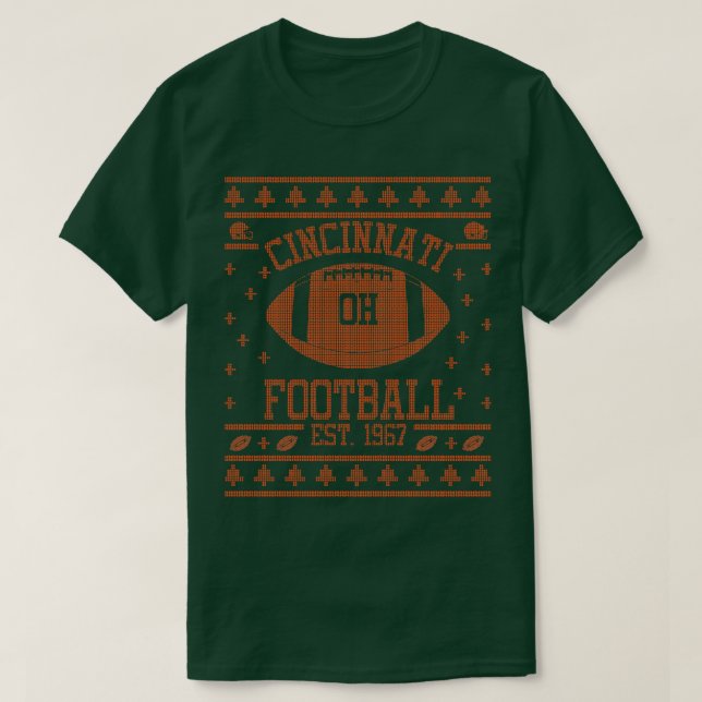Cincinnati Bengals Cincinnati Cincinnati Bengals C T Shirt (Design framsida)