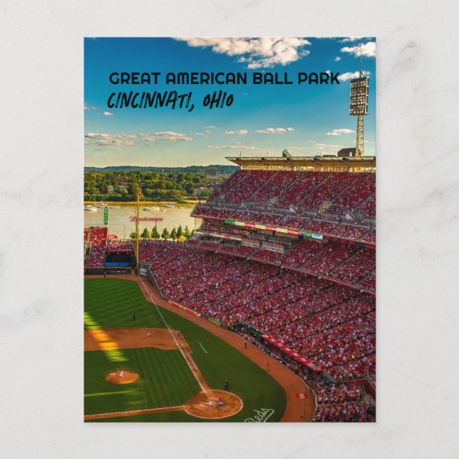 CINCINNATI BOLL PARK STADIUM POSTCARDS VYKORT (Framsida)