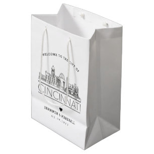 Cincinnati Bröllop   Medium Gift Bag