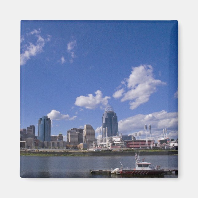 Cincinnati Cityscape Magnet (Framsidan)