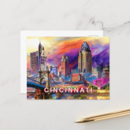 Cincinnati Collectable Vykort