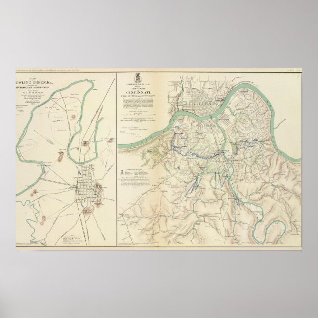 Cincinnati, Covington, Newport Poster (Framsidan)