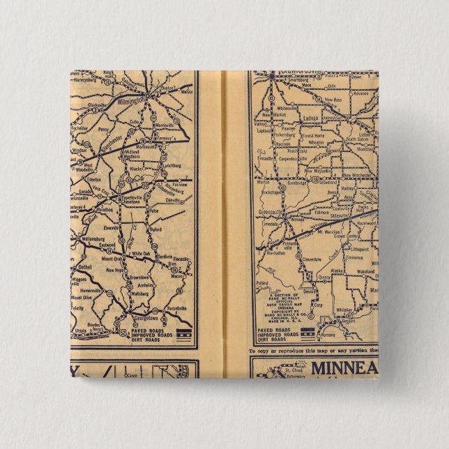 Cincinnati, Detroit, Indianapolis Knapp (Framsida)