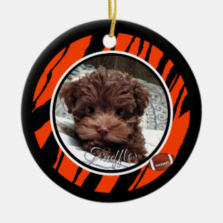 Cincinnati Dog Fan Customizable Julgransprydnad Keramik