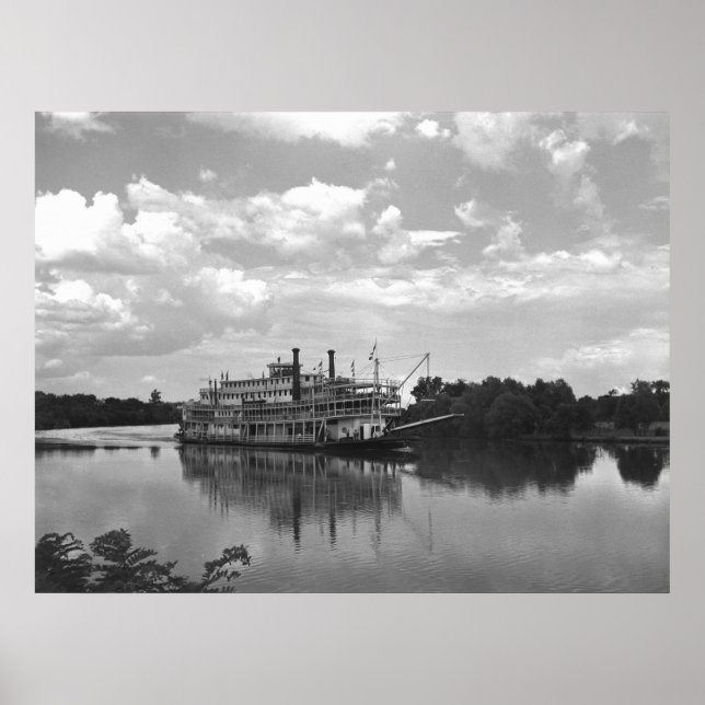 Cincinnati Excursion Steamer: 1942 Poster (Framsidan)